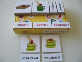 Zestaw dydaktyczny. Gdzie? Do czego? - Pojemniki - Opracowanie zbiorowe