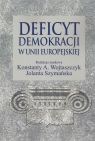 Deficyt demokracji w Unii Europejskiej