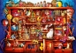 Bluebird Puzzle 1000: Sklep ze starociami Ciro Marchetti (70308)