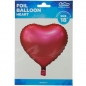Balon foliowy Godan serce matowe, ciemny róż 46 cm (BS-HMCR)