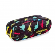 CoolPack Clever, saszetka podwójna - Led Dinosaurs (A65204)