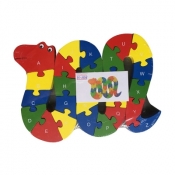 Puzzle Icom drewniane wąż 26 el. (7138928)