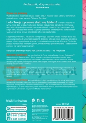 NLP najwyższy stopień wtajemniczenia, czyli jak budować własny sukces - Bandler Richard, Roberti Alessio, Fitzpatrick Owen
