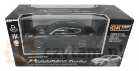 Porsche Panamera Turbo zdalnie sterowane skala 1:24 czarne