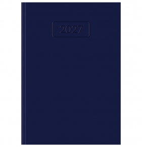 Kalendarz 2027 szefa B5 dzienny - granatowy
