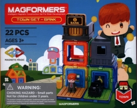 Magformers Town Set Bank 22 elementy