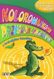 Kolorowankowa Przygoda z krokodylem łasuchem 3 REA