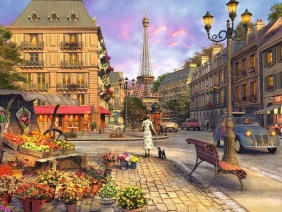 Puzzle 1500: Dawny Paryż (16309)