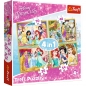 Puzzle 4w1: Radosny dzień księżniczek (37309)