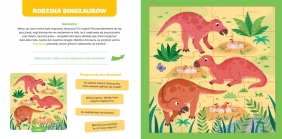 Odkrywam świat z puzzlami. Tropem dinozaurów - Camille Moreau