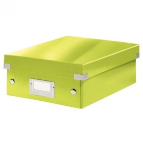 Pudło archiwizacyjne Leitz Click & Store z przegródkami - zielony 220 mm x 100 mm x 285 mm (60570064)