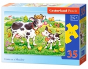 Puzzle Cows on a Meadow 35 elementów (035090)