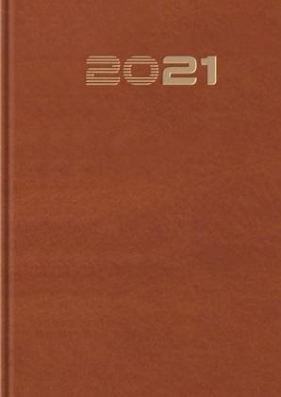 Terminarz 2021 Standard B6 brązowy