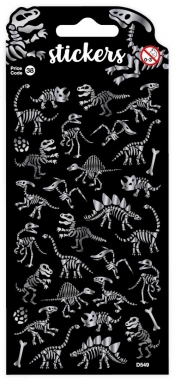 Naklejki - Dino Skeletons
