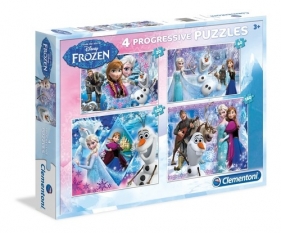 Puzzle Kraina Lodu 20+60+100+180 (07709)