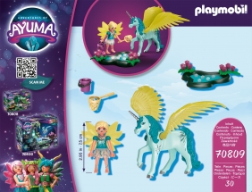 Playmobil Ayuma: Crystal Fairy z jednorożcem (70809)