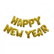 Balon foliowy Arpex napis Happy New Year (BLF9090)