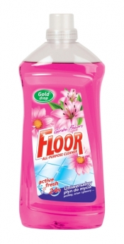 Floor, płyn uniwersalny do mycia - Kwiaty ogrodowe, 1,5L
