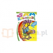 Sam koloruję z naklejkami 567