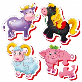 Baby puzzle - Farma (RK1102-01)