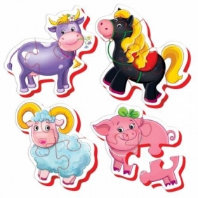 Baby puzzle - Farma, 16 el. (RK1102-01)