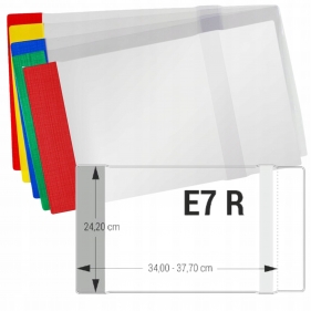 Okładka standard E7-243 regulowana (mix kolorów)