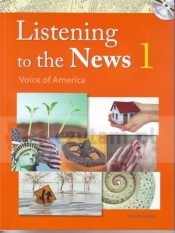 Listening to the News 1 Voice of America podręcznik + ćwiczenia + CD
