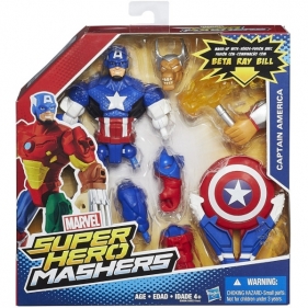 HASBRO Super Hero Mashers, Captain Amer. (A6833EU42/B0694)