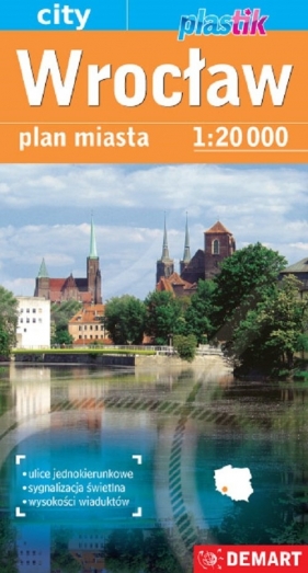 Wrocław plan miasta 1:20 000