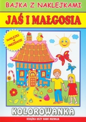 Jaś i Małgosia Bajka z naklejkami