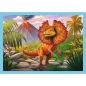 Puzzle 4w1 Dinozaury (34609)