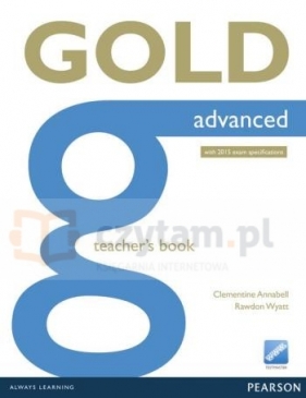Gold Advanced TB with online resources - Clementine Annabell
