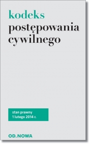 Kodeks postępowania cywilnego - <br />
