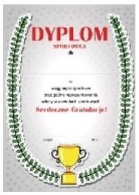 Dyplom A4 Sportowca