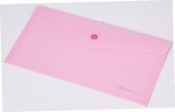 Focus koperta dl przezroczysta kolorowa c4533 różowa