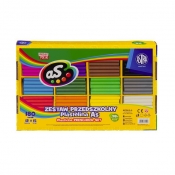 Astra, Zestaw przedszkolny - Plastelina, 12 kolorów