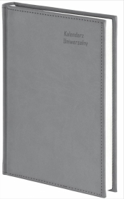 Kalendarz 2026 A4 Dzienny uniwersal Vivella szary