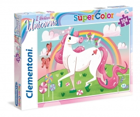 Puzzle SuperColor 104: I believe in Unicorn (27109)