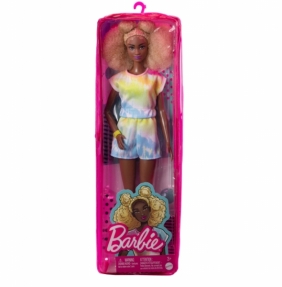 Barbie Fashionistas: Lalka - Tęczowy kombinezon Tie-Dye, blond włosy (FBR37/HBV14)