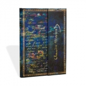Notatnik Midi Monet Water Lillies w linie