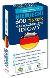 Niemiecki 600 fiszek Najważniejsze idiomy - Opracowanie zbiorowe