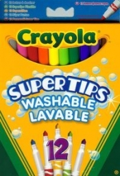 Flamastry Crayola spieralne pastelowe Supertips 12 sztuk (7509)