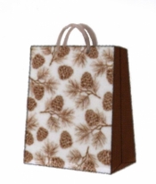 Torba premium Christmas cones copper mediumAGB2002403
