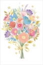 Karnet Urodziny - Beautified Flowers