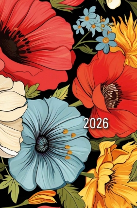 Kalendarz 2026 kieszonkowy mały w okładce foliowej, 1 szt