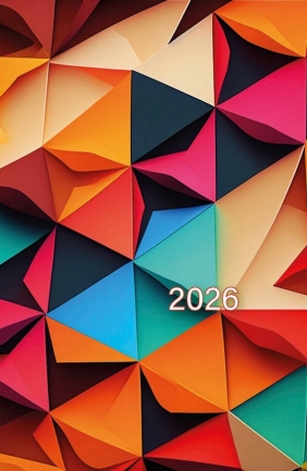Kalendarz 2026 kieszonkowy mały w okładce foliowej, 1 szt