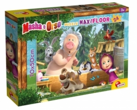Puzzle podłogowe Maxi 24 Masza i Niedźwiedź 2