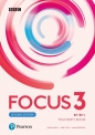 Focus Second Edition 3 Teacher's Book + kod dostępu - Patricia Reilly, Arek Tkacz, Anna Grodzicka