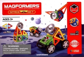 Magformers Vehicle Space Wow Klocki magnetyczne - 22 elementów (A9A402)