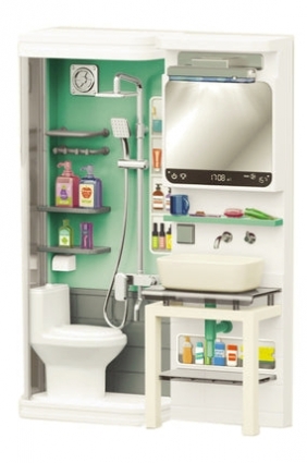 Zestaw mebli łazienkowych - 2-elementowy (121093)